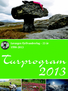 Turprogram 2013